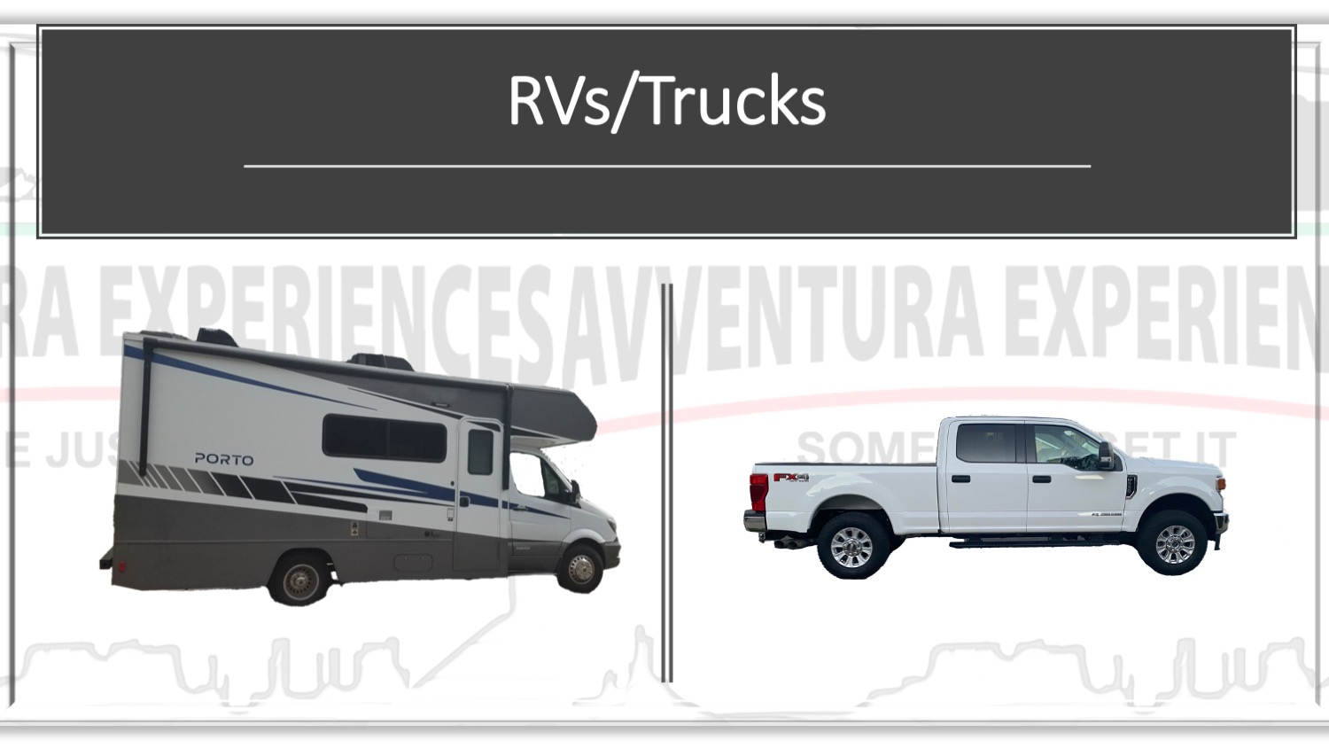 RV Truck Website Button